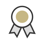 Certificated icon Certificated icon