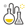 Test tubes icon